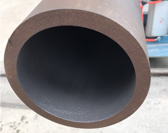 鋼管內(nèi)外壁拋丸機(jī)噴砂效果 鋼管內(nèi)外壁拋丸機(jī)噴砂效果