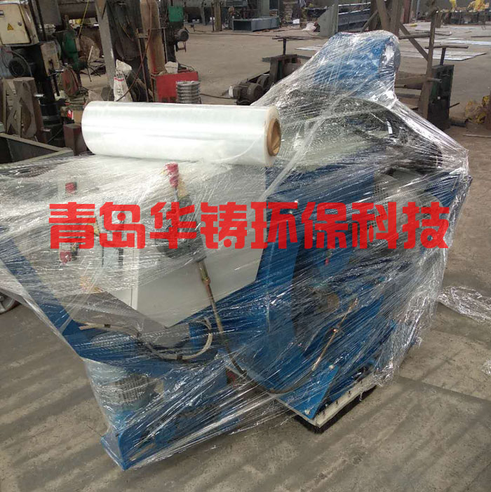 儲(chǔ)油罐罐底拋丸機(jī)展示圖 儲(chǔ)油罐罐底拋丸機(jī)展示圖