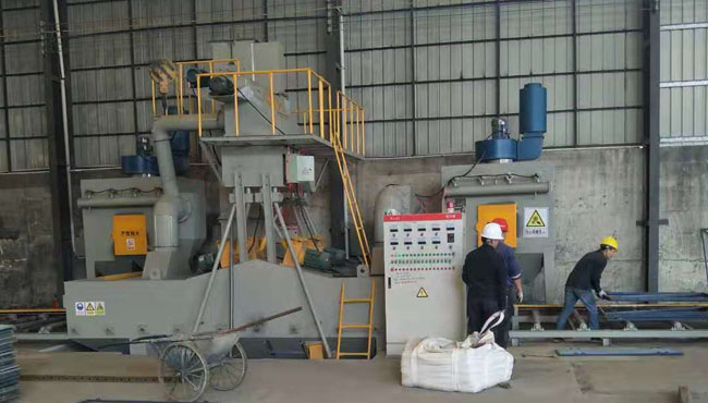 網(wǎng)架通過式拋丸機(jī) 網(wǎng)架通過式拋丸機(jī)